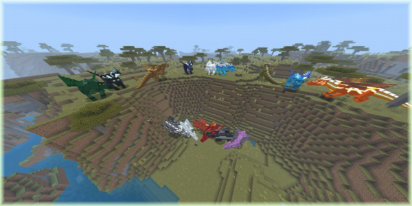 اسکرین شات 4 برنامه Dragon City mod MCPE
