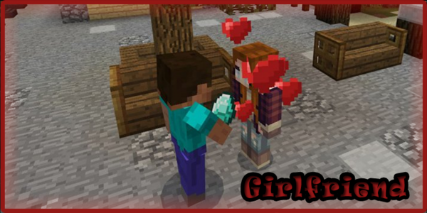 اسکرین شات 5 برنامه Girlfriend Mod for MCPE