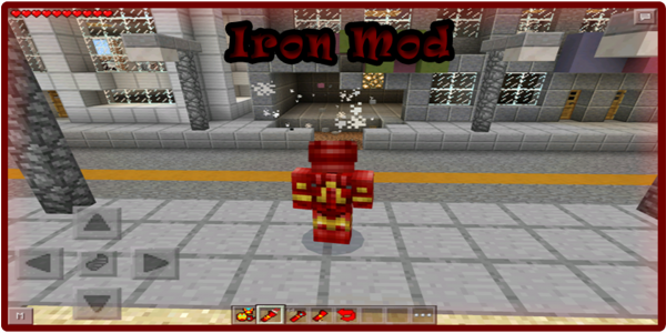 اسکرین شات برنامه Iron mod for MCPE 1