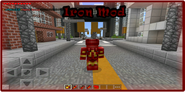 اسکرین شات برنامه Iron mod for MCPE 2