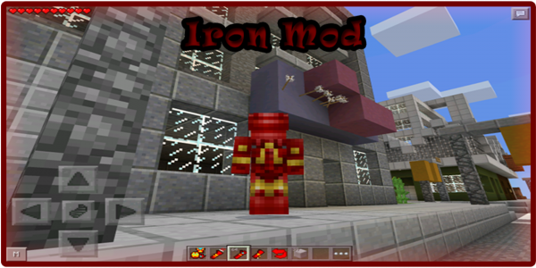 اسکرین شات برنامه Iron mod for MCPE 3