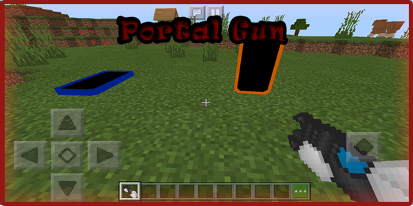 اسکرین شات 1 برنامه Portal Gun Mod for Minecraft