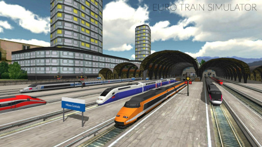 اسکرین شات بازی Euro Train Simulator: Game 1