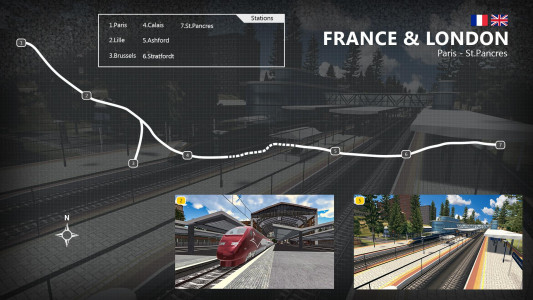 اسکرین شات بازی Euro Train Simulator 2: Game 8