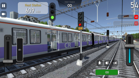 اسکرین شات بازی Indian Local Train Sim: Game 4