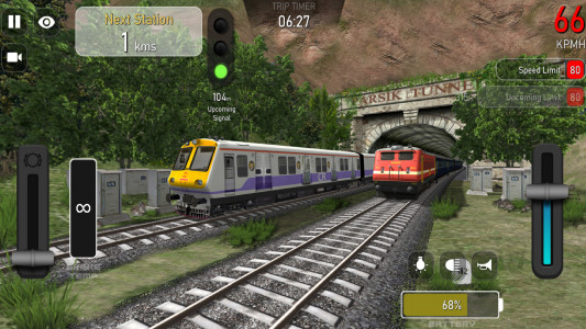 اسکرین شات بازی Indian Local Train Sim: Game 3