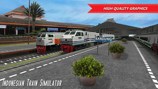 اسکرین شات بازی Indonesian Train Sim: Game 2