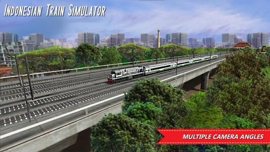 اسکرین شات بازی Indonesian Train Sim: Game 1