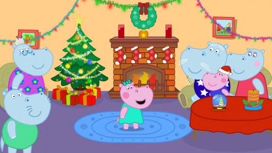 اسکرین شات بازی Hippo: Christmas calendar 4