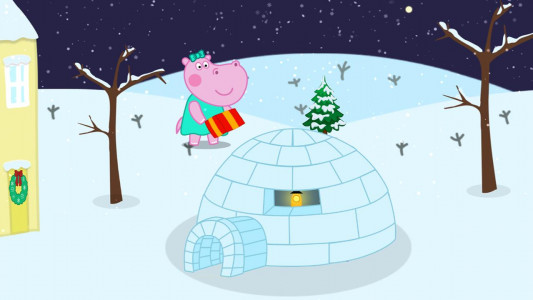اسکرین شات بازی Hippo: Christmas calendar 3