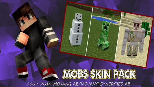 اسکرین شات بازی Mobs Skins Pack: Camouflages 3