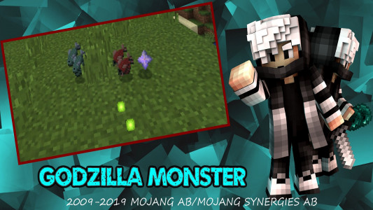 اسکرین شات بازی Mod Godzilla: Monster for MCPE 4