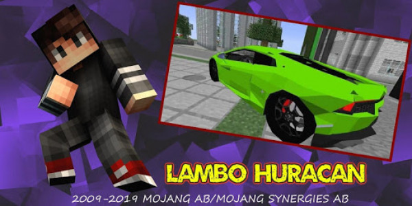 اسکرین شات برنامه Mod Lambo Huracan : Car Mods 8