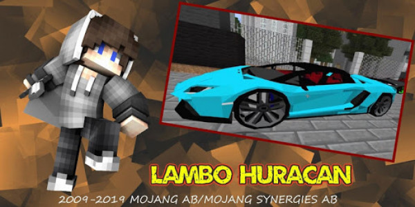 اسکرین شات برنامه Mod Lambo Huracan : Car Mods 4
