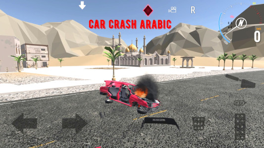 اسکرین شات 3 بازی Car Crash Arabic