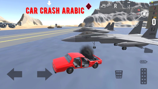 اسکرین شات 5 بازی Car Crash Arabic