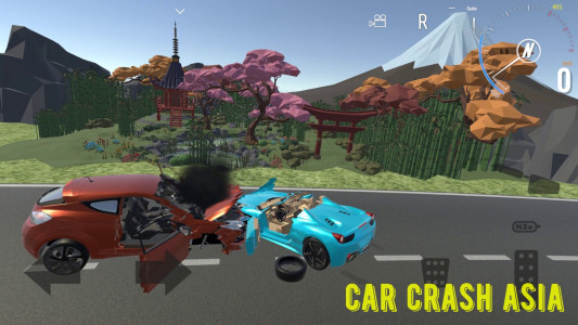 اسکرین شات 1 بازی Car Crash Asia