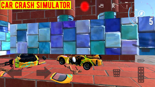 اسکرین شات بازی Car Crash Simulator 3