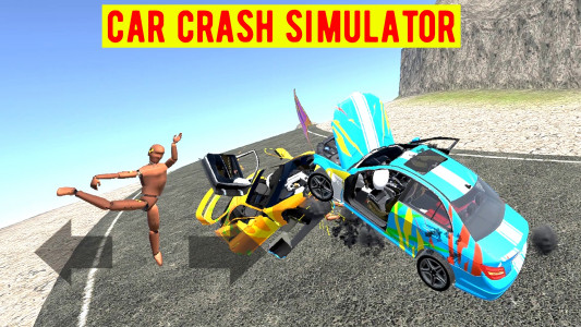 اسکرین شات بازی Car Crash Simulator 1