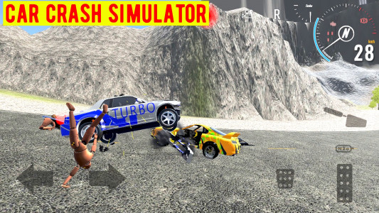 اسکرین شات بازی Car Crash Simulator 2