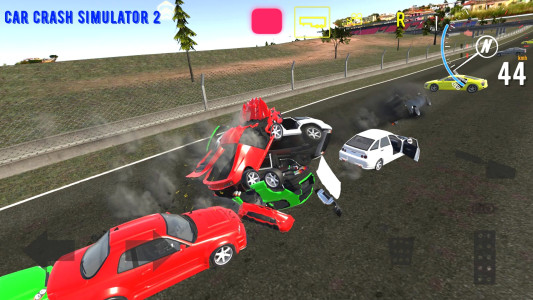 اسکرین شات 1 بازی Car Crash Simulator 2