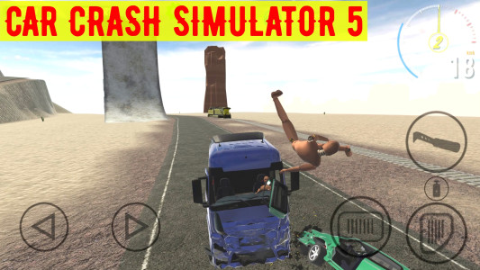 اسکرین شات 2 بازی Car Crash Simulator 5