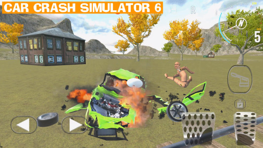 اسکرین شات 1 بازی Car Crash Simulator 6