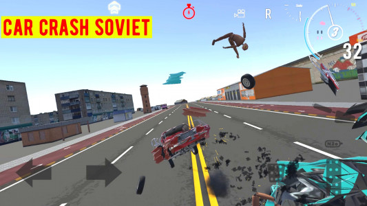 اسکرین شات بازی Car Crash Soviet 4