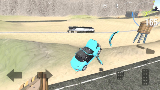 اسکرین شات 2 بازی Car Crash Train