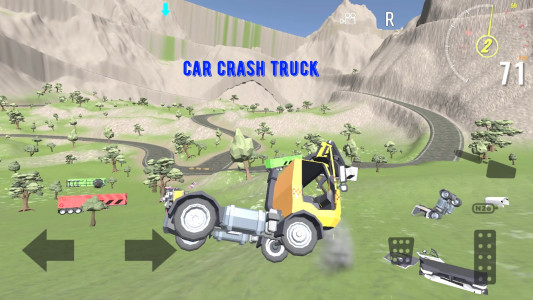 اسکرین شات بازی Car Crash Truck 6