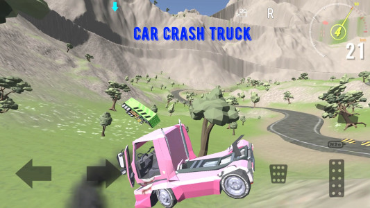 اسکرین شات بازی Car Crash Truck 4