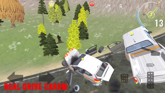 اسکرین شات بازی Real Drive Carom 6