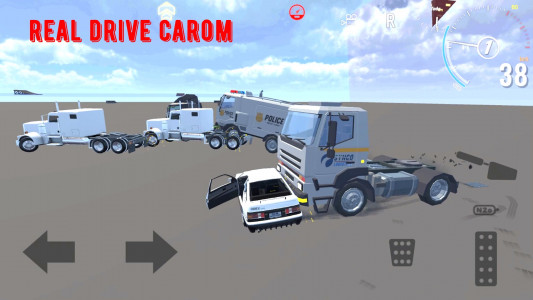 اسکرین شات بازی Real Drive Carom 1