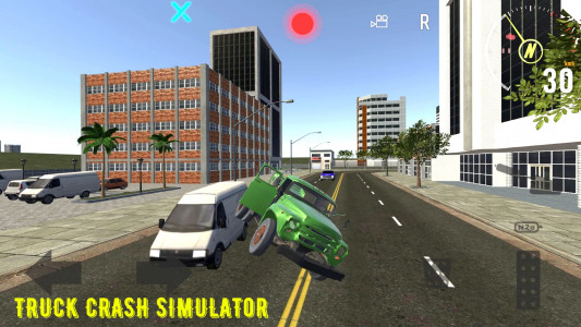 اسکرین شات بازی Truck Crash Simulator 5