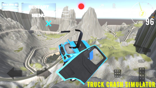 اسکرین شات بازی Truck Crash Simulator 1