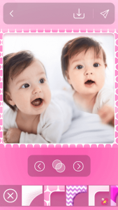 اسکرین شات برنامه Photo Mixer And Editor For Cute Baby Photos 6