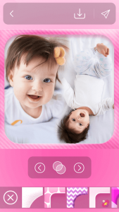 اسکرین شات برنامه Photo Mixer And Editor For Cute Baby Photos 2