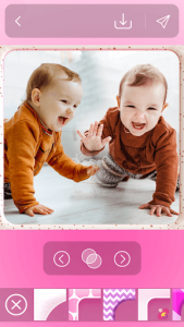 اسکرین شات برنامه Photo Mixer And Editor For Cute Baby Photos 4
