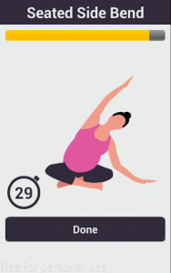 اسکرین شات برنامه Pregnancy yoga Exercises 8