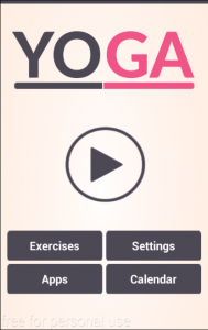 اسکرین شات برنامه Yoga For Health & Fitness 1