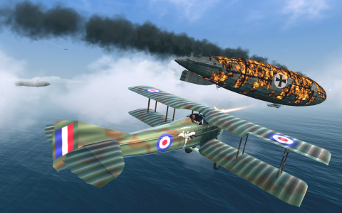 اسکرین شات بازی Warplanes: WW1 Sky Aces 2