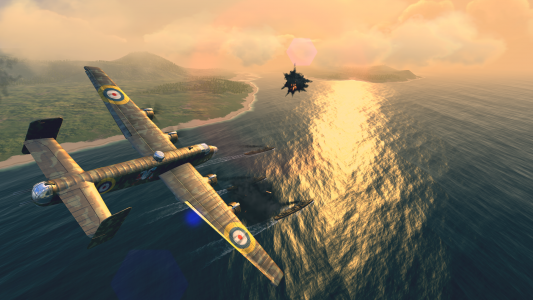 اسکرین شات بازی Warplanes: WW2 Dogfight 3