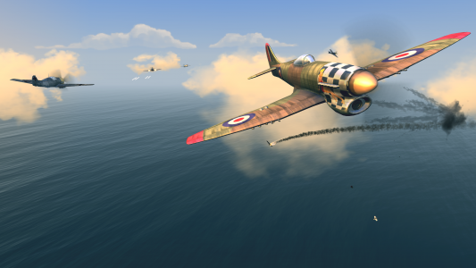 اسکرین شات بازی Warplanes: WW2 Dogfight 4