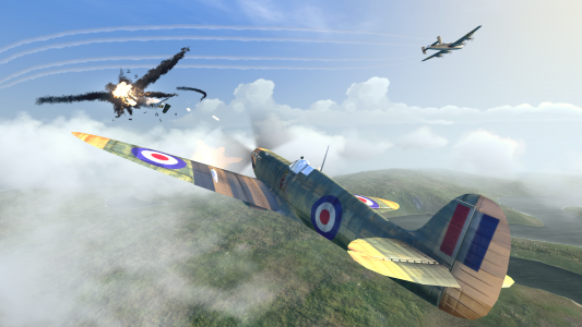اسکرین شات بازی Warplanes: WW2 Dogfight 1