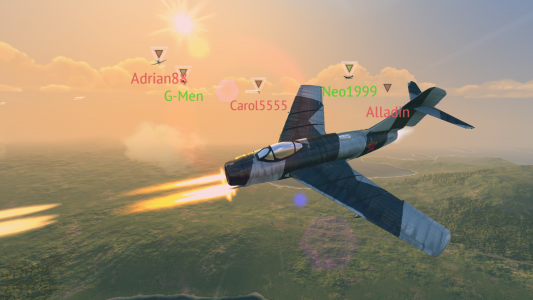 اسکرین شات بازی Warplanes: Online Combat 6
