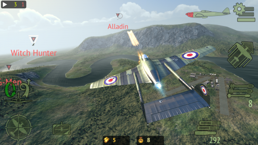 اسکرین شات 3 بازی Warplanes: Online Combat