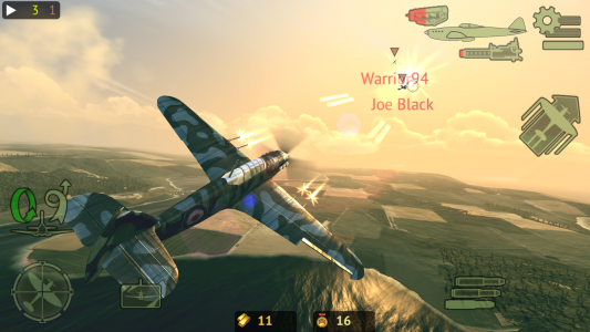 اسکرین شات 1 بازی Warplanes: Online Combat