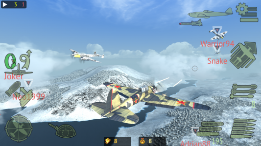 اسکرین شات 2 بازی Warplanes: Online Combat