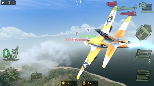 اسکرین شات 4 بازی Warplanes: Online Combat