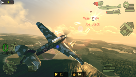 اسکرین شات بازی Warplanes: Online Combat 1